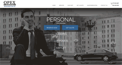 Desktop Screenshot of dc-limousines.com