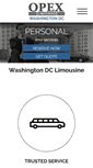 Mobile Screenshot of dc-limousines.com